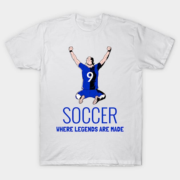 Soccer T-Shirt by RZG